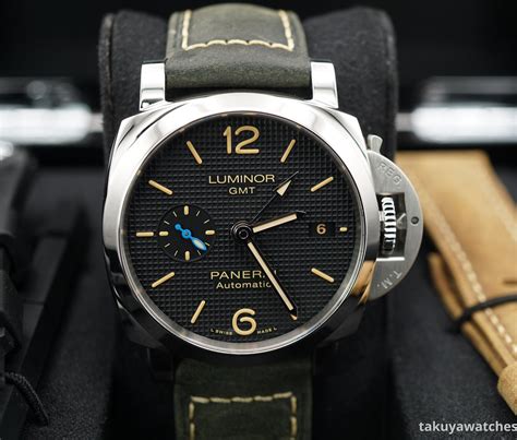 panerai 1535 luminor gmt 42mm|luminor gmt panerai automatic price.